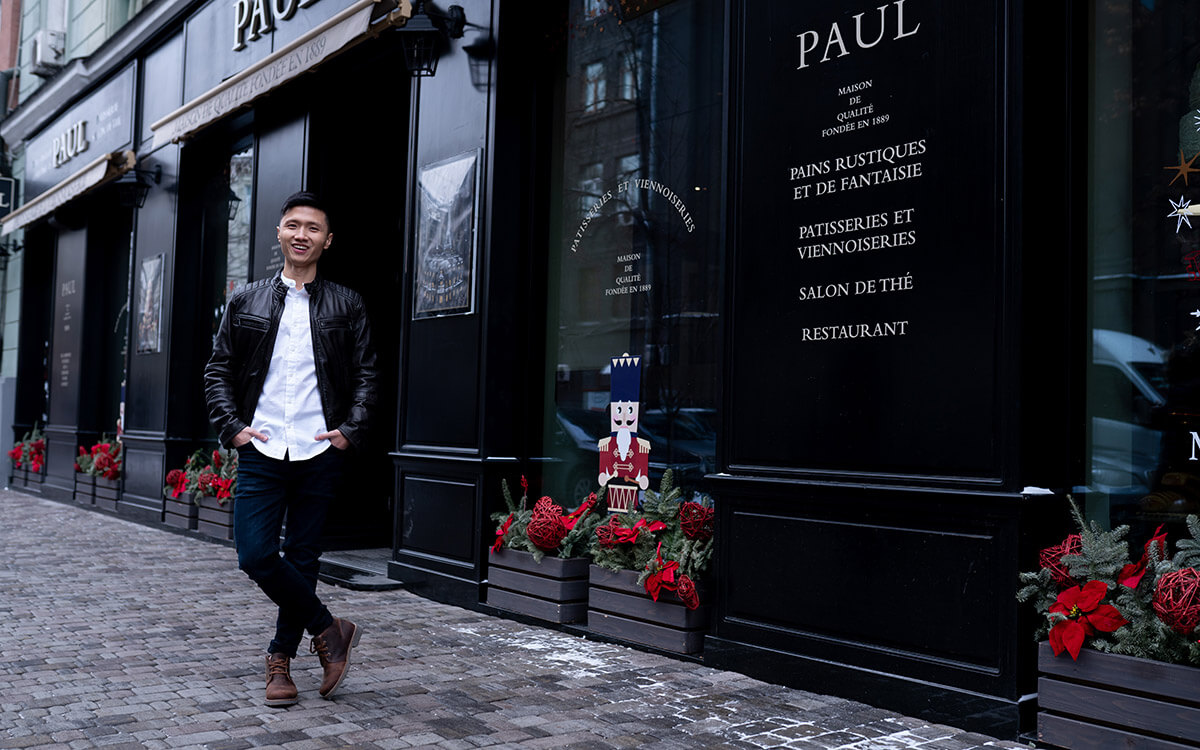 Место для фотосессии ресторан Paul ракурс 1