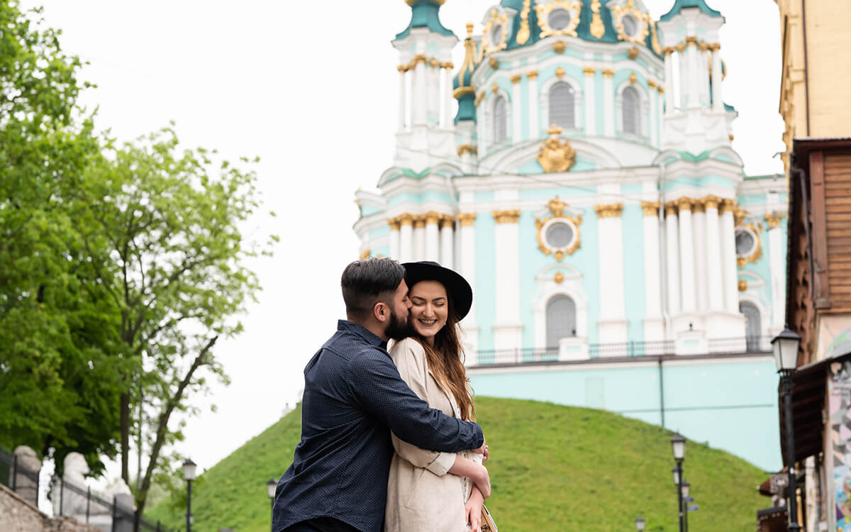 Место для фотосессии Контрактовая Площадь ракурс 8