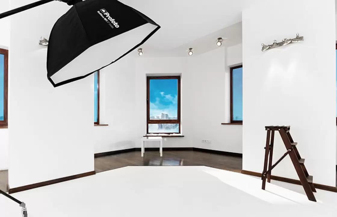 Фотостудия Aderstudio зал White L, Ракурс 3/5